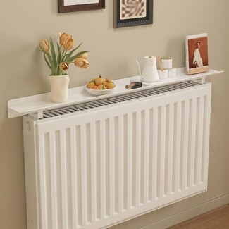 Radiator Shelf Vented Slim Profile Bracket Mounted Enclosure