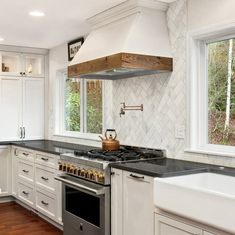 Range Hood Insert Wood Beam: Enclosure Design Ideas