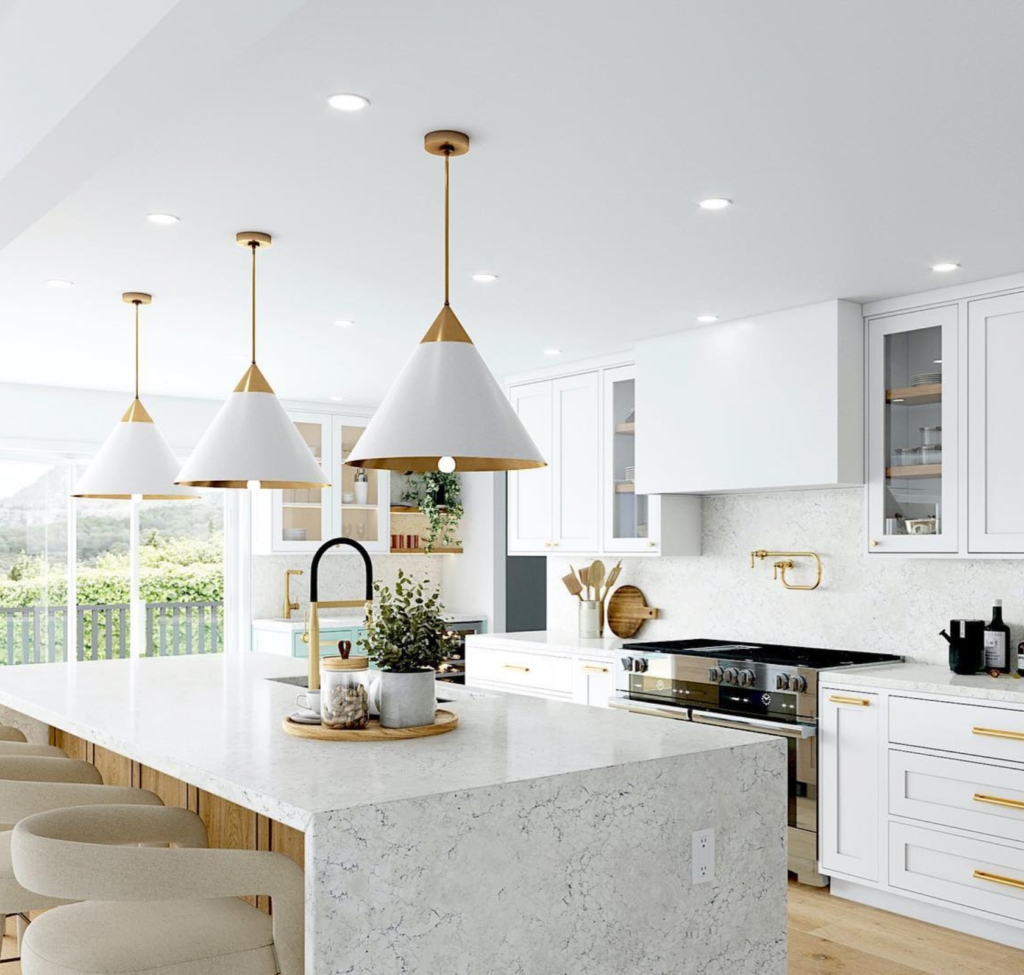 Recessed Lighting Waterfall Island Recessed Ceiling Fixtures
