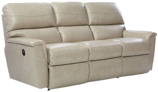 Reclining Sofa Manual Recline Triple Pillow Back