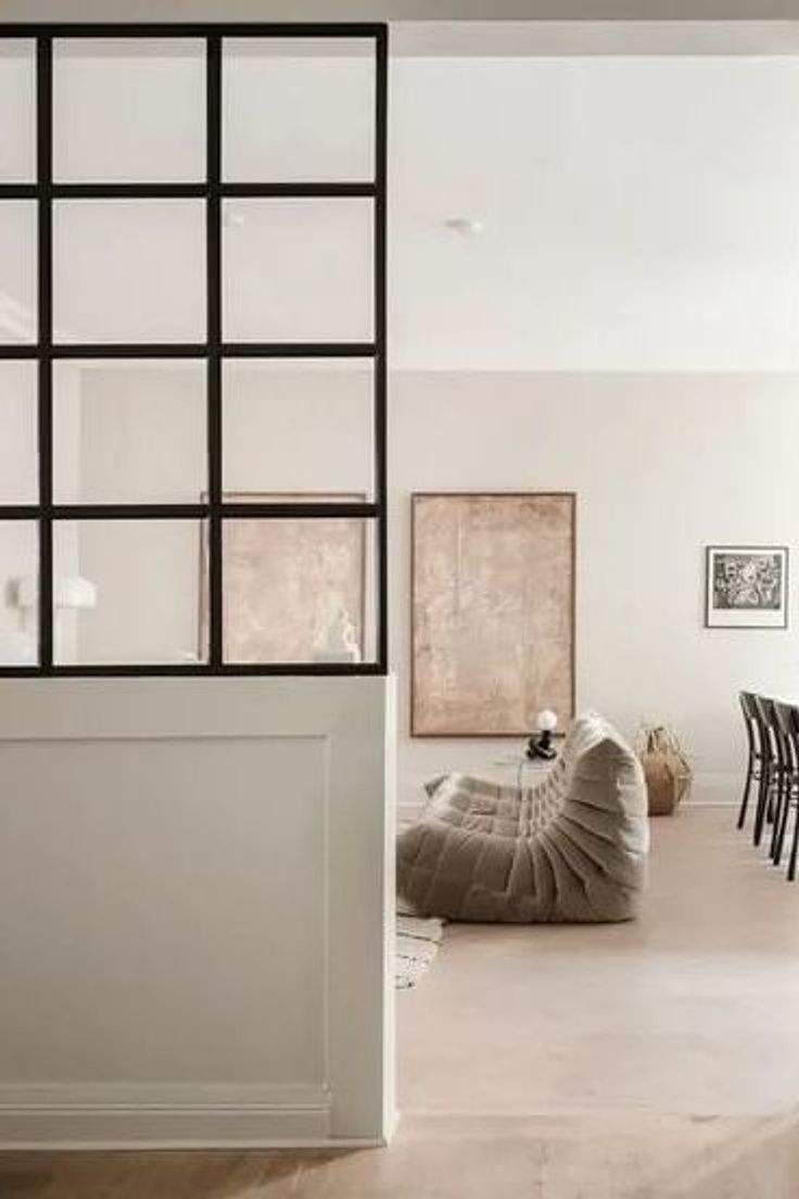 Room Divider: Half Wall Base Matte Black Grid