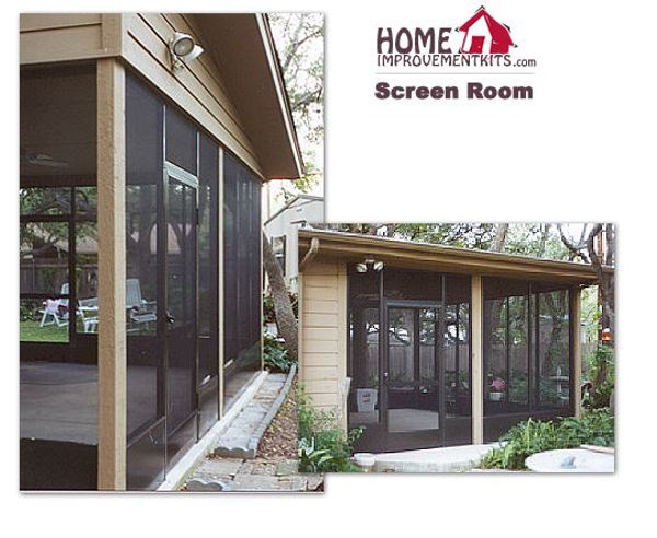 Screen Wall Enclosure Modular Wall Panels Screen Porch Kit