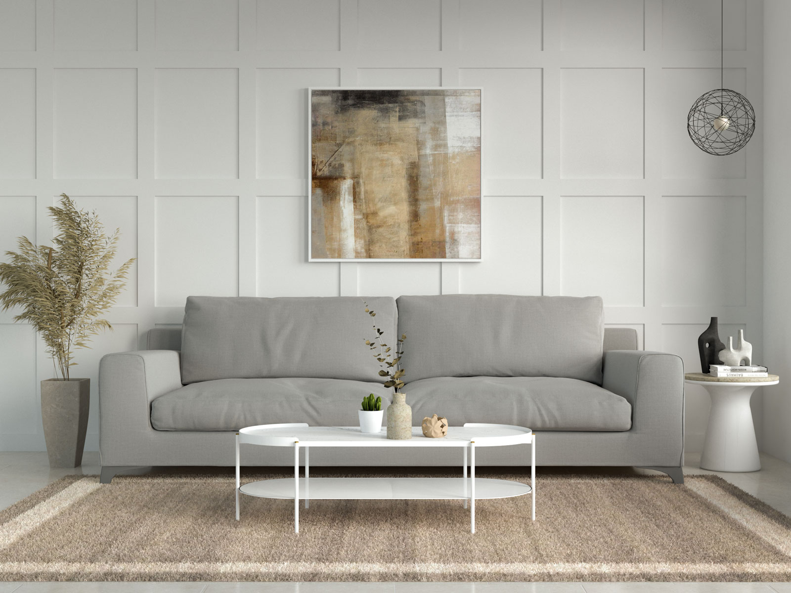 Sofa: Cool Neutral Tiered White Oval Coffee Table Decor