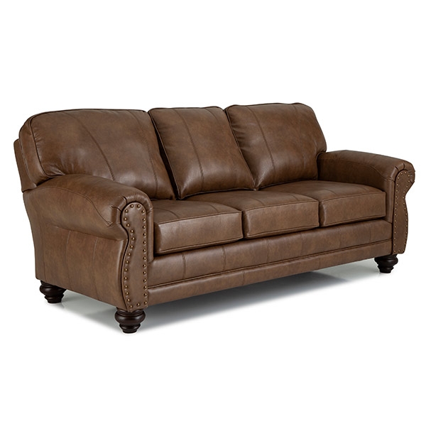 Sofa: Nailhead Trim Seating and Traditional Noble Couch