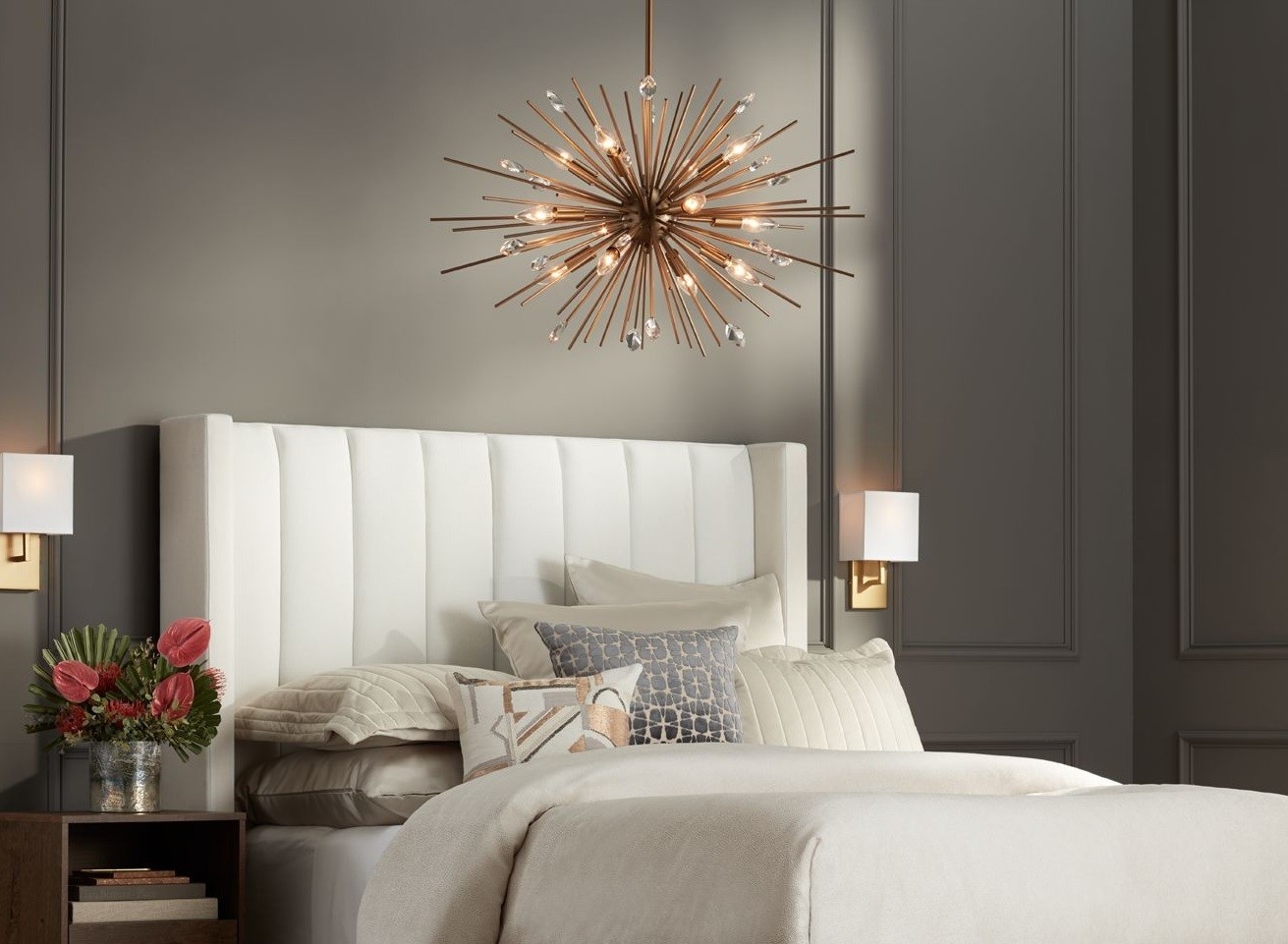 Sputnik Chandelier Starburst Modern Starburst Light Fixture
