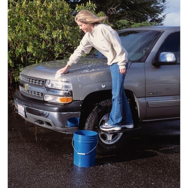 Tire Step: Portable Tire Step with Height Adjustable Mount