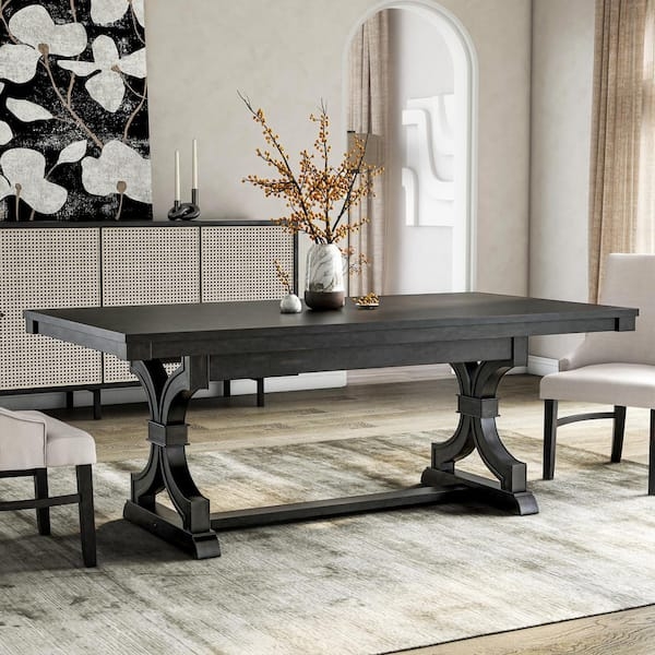 Black Farmhouse Table