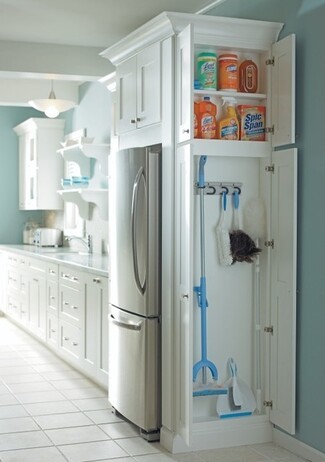 Utility Cabinet Integrated Fridge Surround Shaker Unit