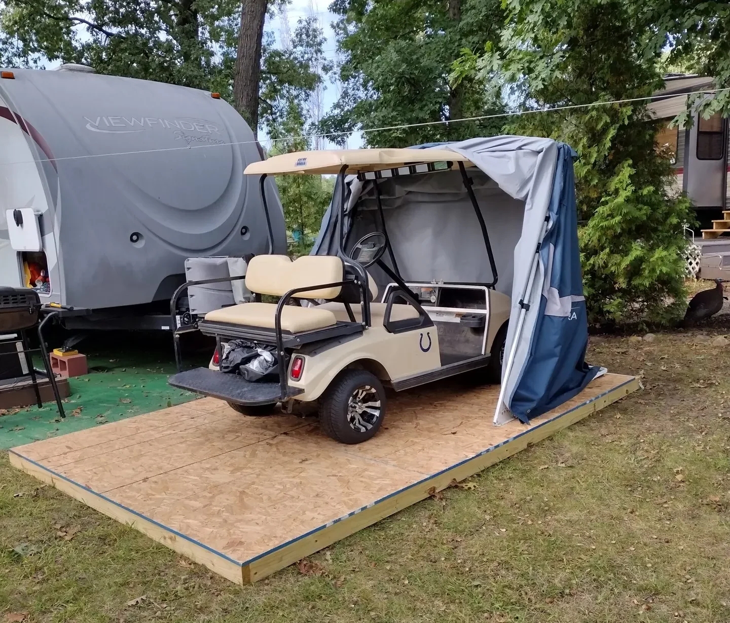 Golf Cart Storage Shed