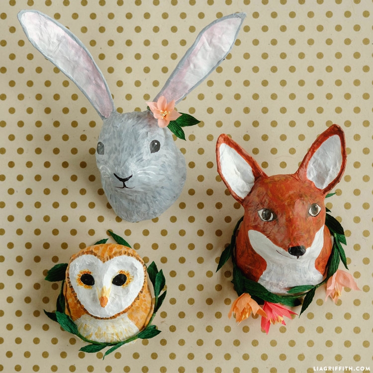Wall Sculpture with Paper Mache Sculpture for Whimsical Nursery Wall Art
