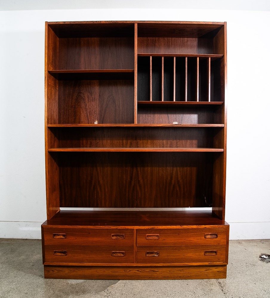 Wall Unit: MCM Record Storage Bookshelf with Vinyl Slots
