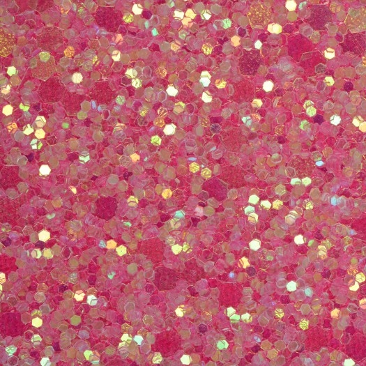 Wallpaper Hexagonal Flakes Fuchsia Glitter Finish