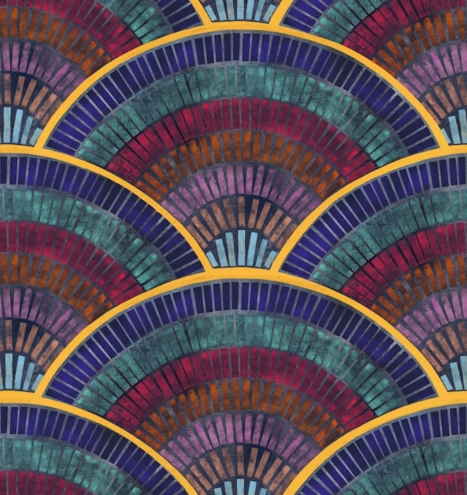 Jewel Tone Wallpaper