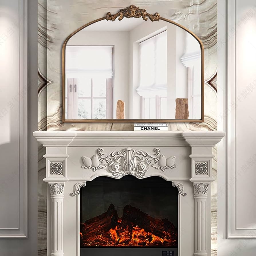 Mirror Fireplace