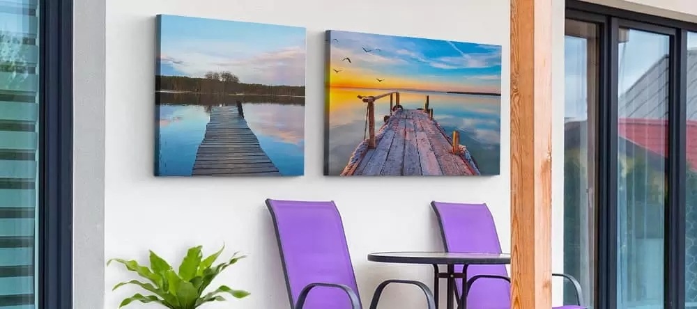Canvas Wall Art Landscape Photography Lake Scene Prints