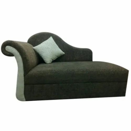 Chaise Lounge Scrolled Armrest Asymmetrical Designer Sofa