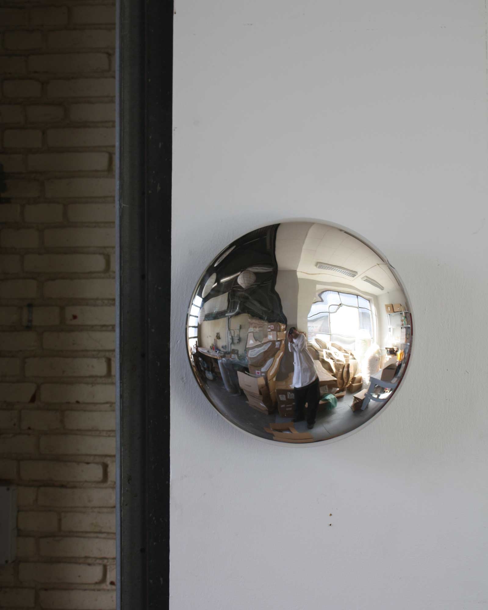Convex Mirror Domed Profile Large Industrial Piece