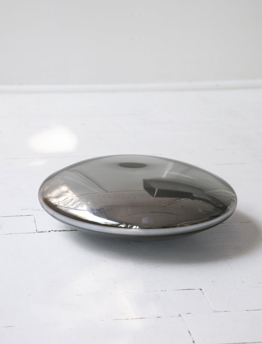 Decorative Mirror Low Profile Disc Mirror Polished
