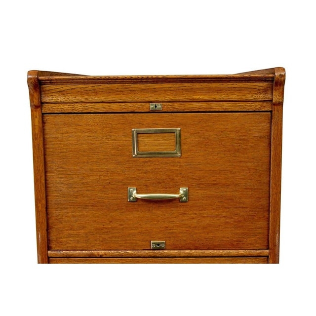 Filing Cabinet: Solid Wood Filing Drawer with Curved Top Side Rails
