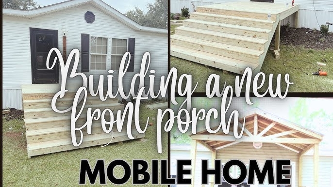 Front Porch Open Trusses for Gabled Roof Design
