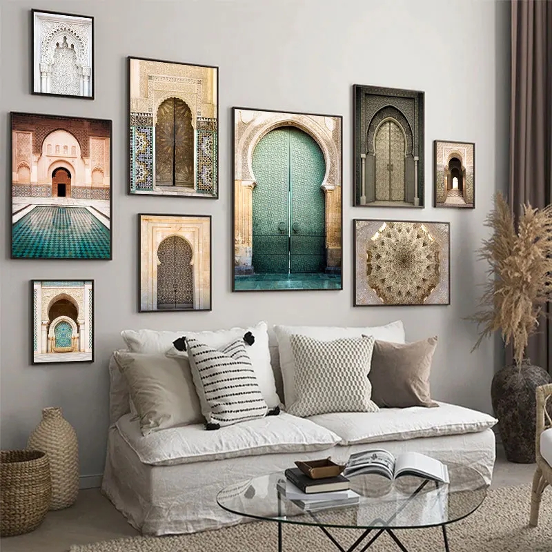 Gallery Wall Art: Islamic Architecture Prints Interior