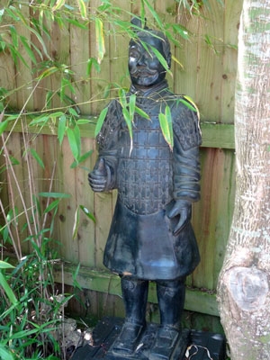Garden Statue Lamellar Armor Terracotta Warrior Art