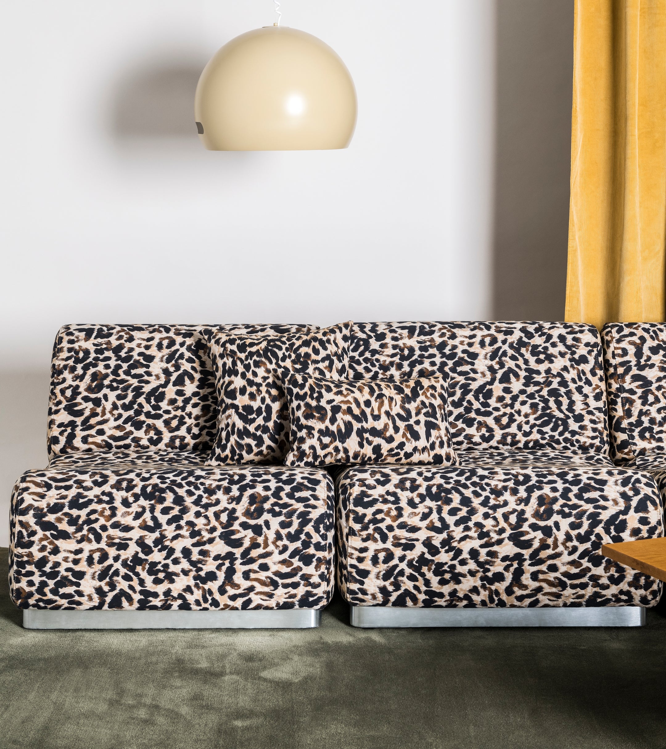 Leopard Settee
