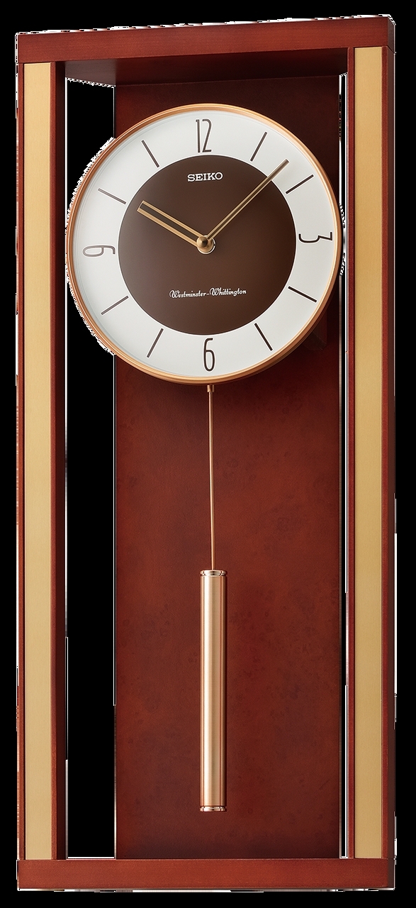 Pendulum Wall Clock Cylindrical Pendulum Modern Deco Clock