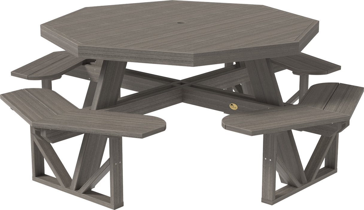 Picnic Table in Coastal Gray and Composite Poly Lumber