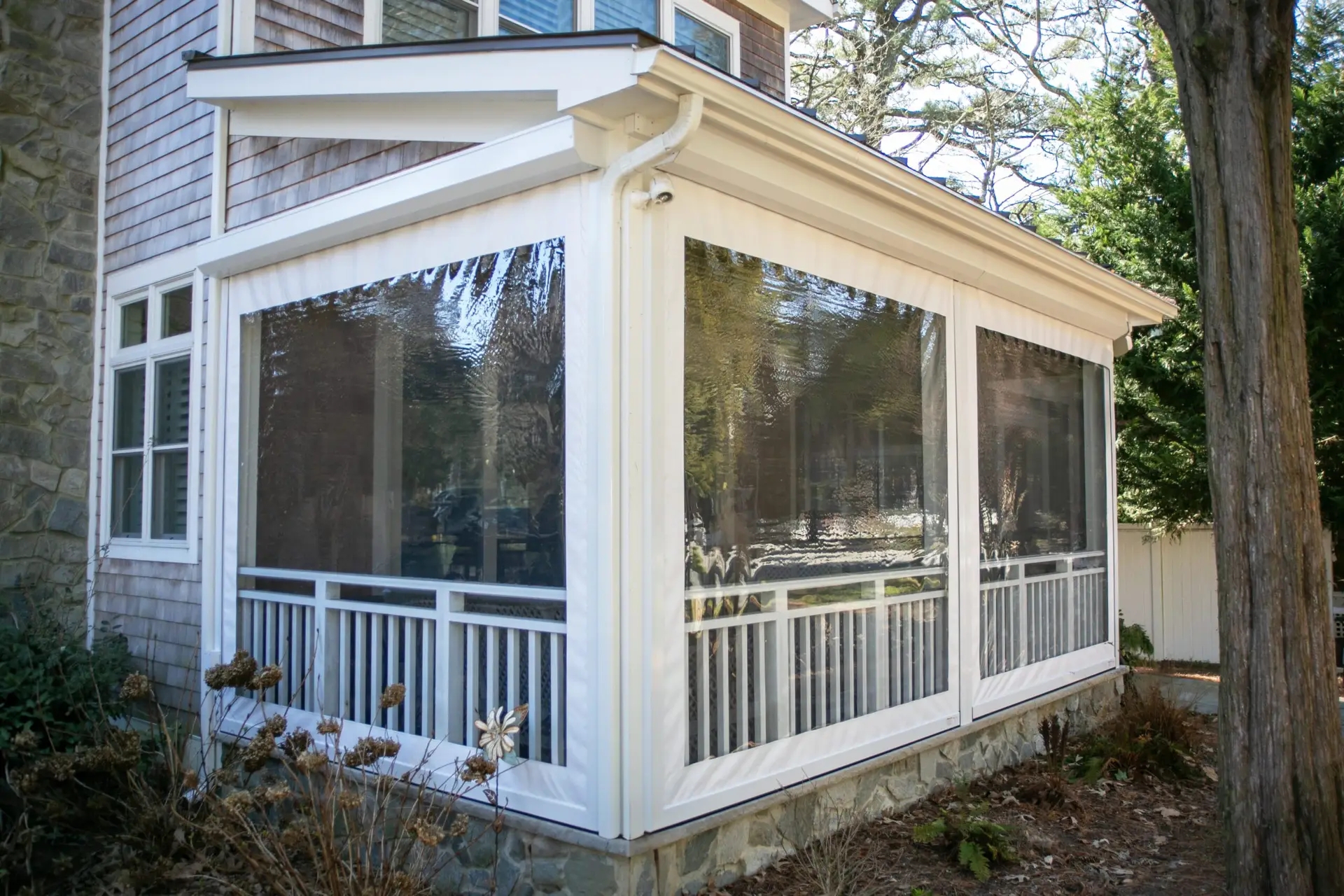 Porch Enclosure Motorized Retractable Retractable Porch Panels