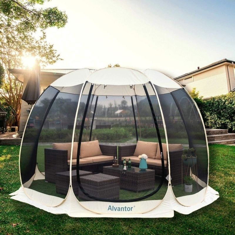 Screen Room Pop Up Design Hexagonal Dome Pop Up Screen Gazebo