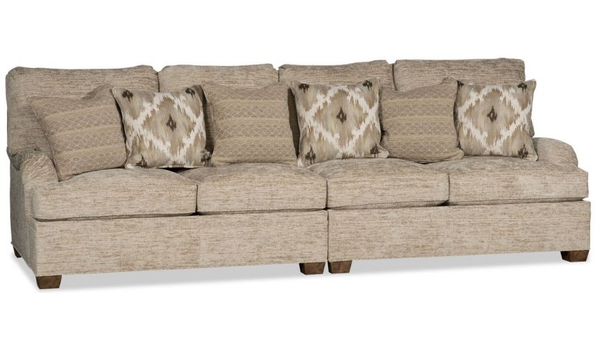 Sectional Sofa with Modular Design Transitional Seating