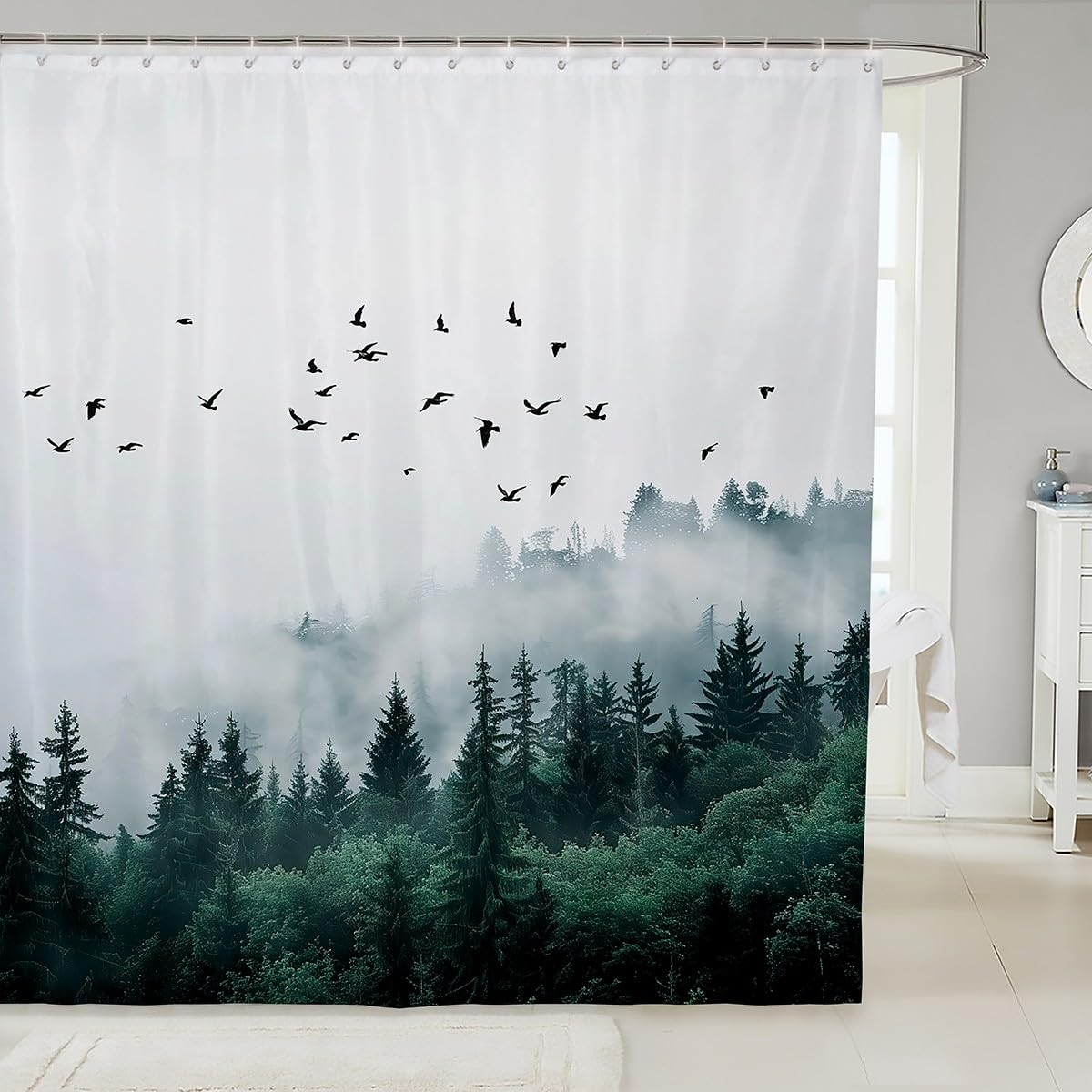 Mountain Shower Curtain