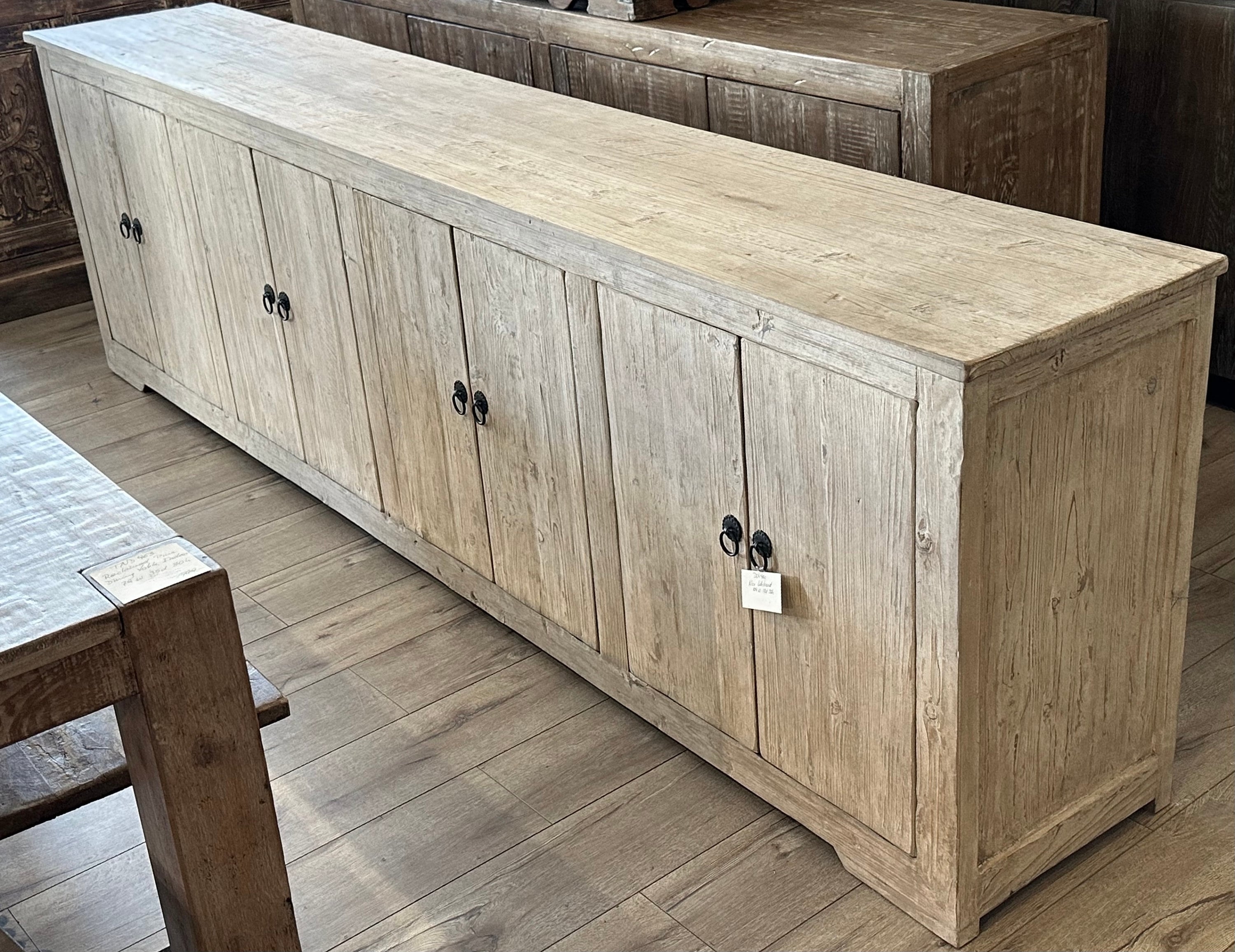 Sideboard with Eight Door Front and 8 Door Storage Cabinet