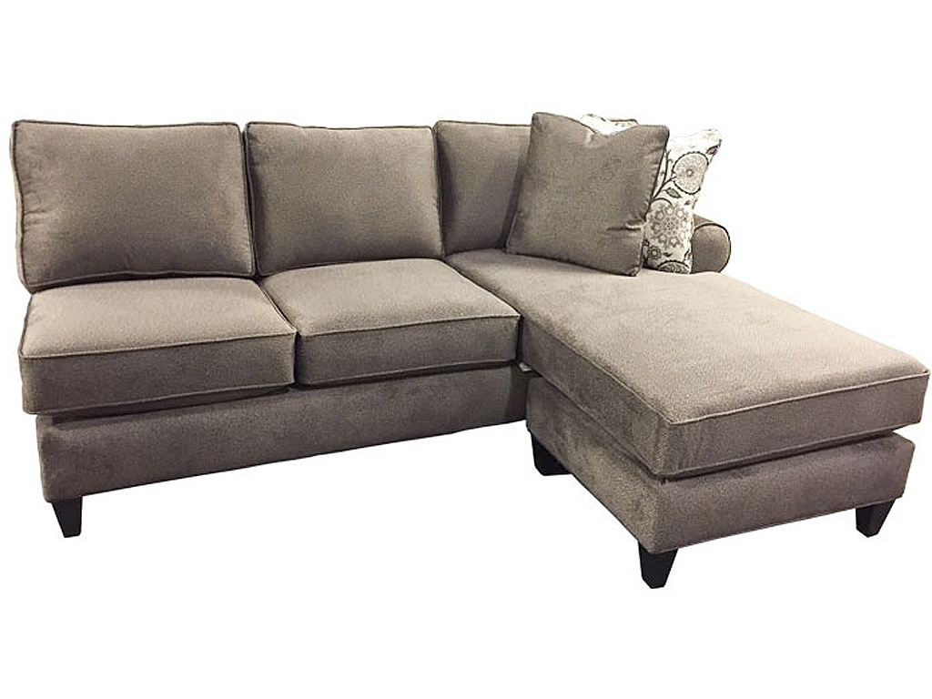 Sofa Chaise RSF Chaise Design Taupe Fabric Chaise Sofa