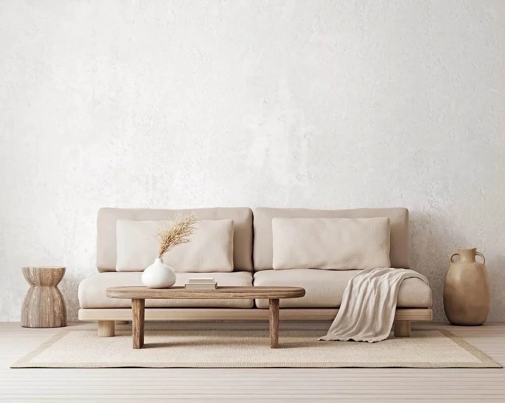 Sofa With Platform Base And Minimalist Low Profile Sofa Style