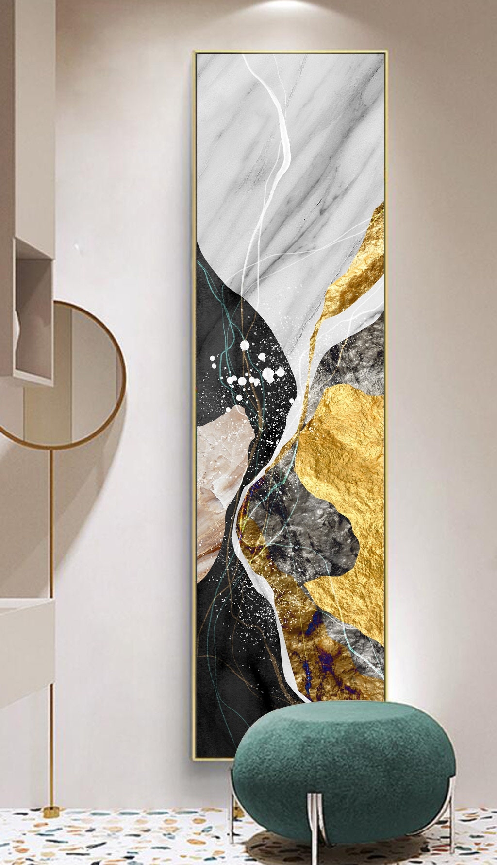 Long Vertical Wall Art