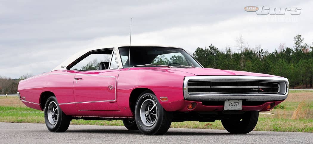 Vintage Muscle Car: Panther Paint 1970 Charger R/T Badge