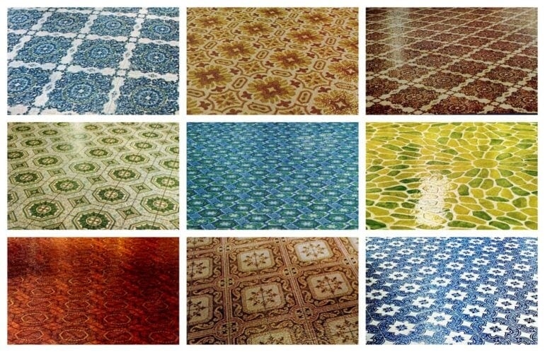 Vinyl Flooring highlighting Groovy 70s High Gloss Look