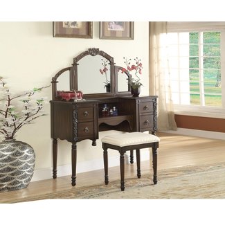 Ashton Vanity Set with Mirror