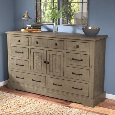 Buford 9 Drawer Combo Dresser
