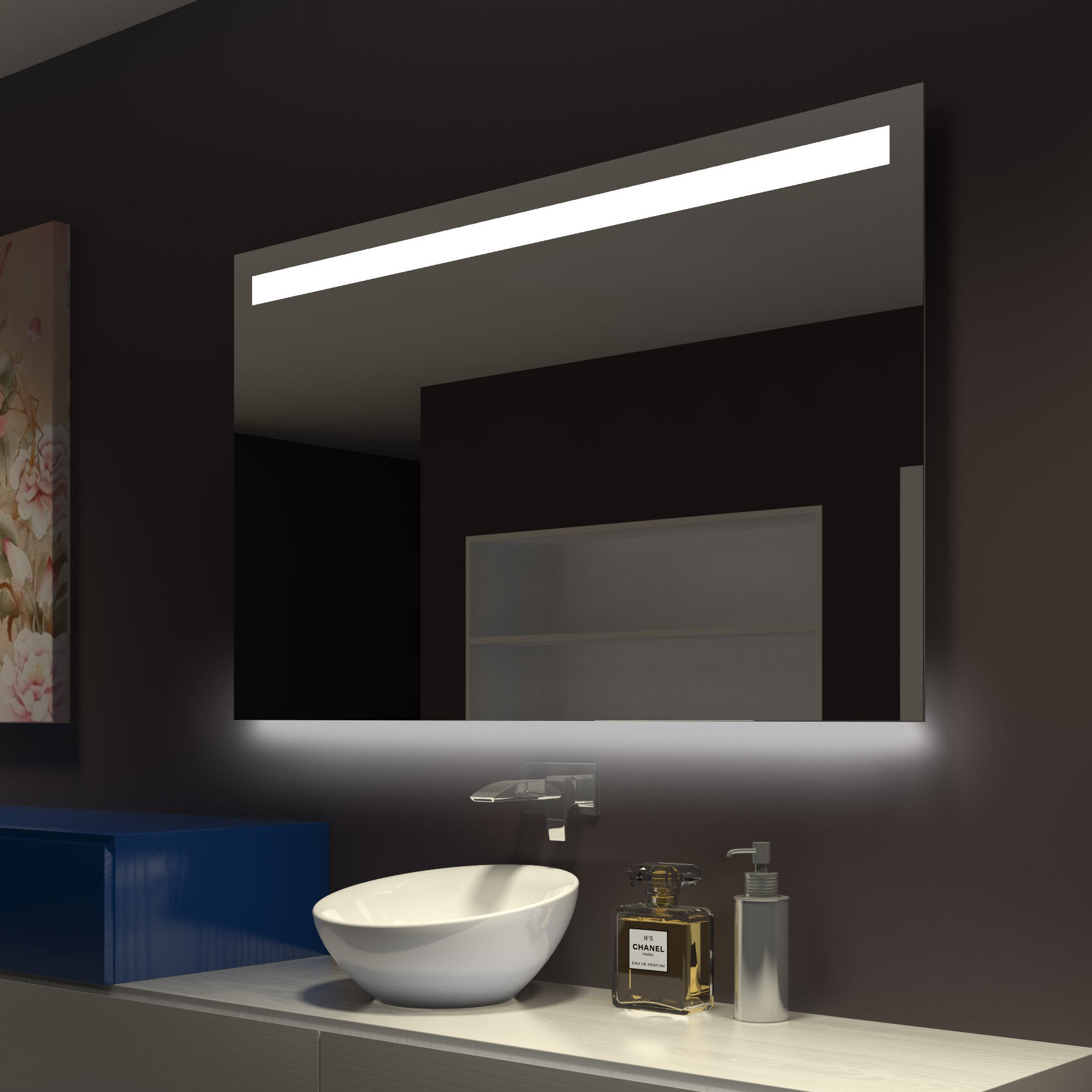 Classic Dimmable LED Bathroom/Vanity Mirror