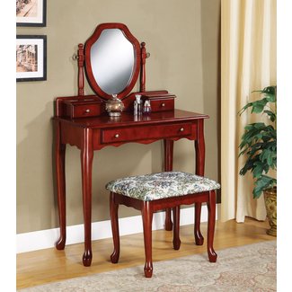 Craigmillar Vanity Set with Mirror