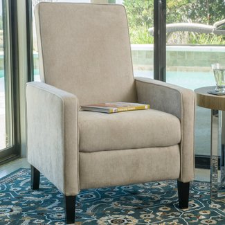 Erick Natural Linen Recliner