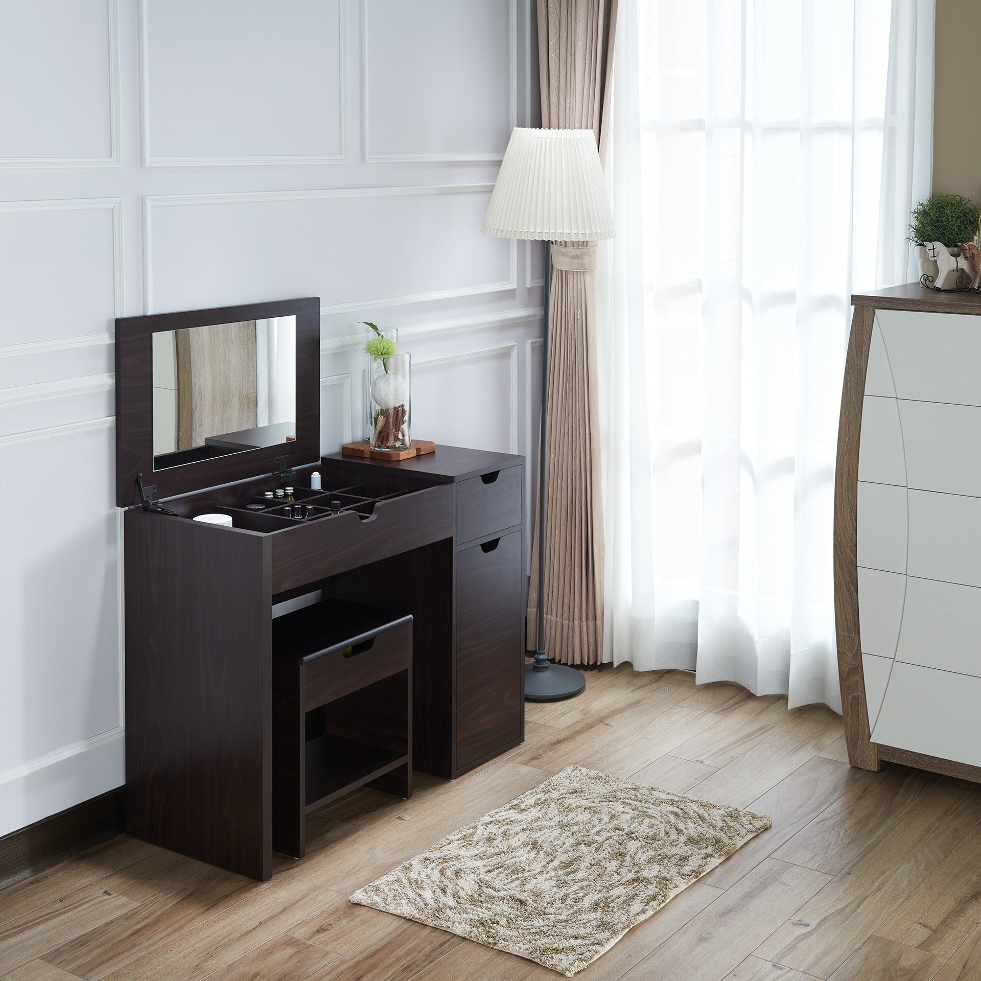 Kistner Vanity Set with Mirror