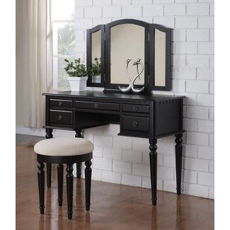 Lakemore Makeup Vanity Set with Mirror