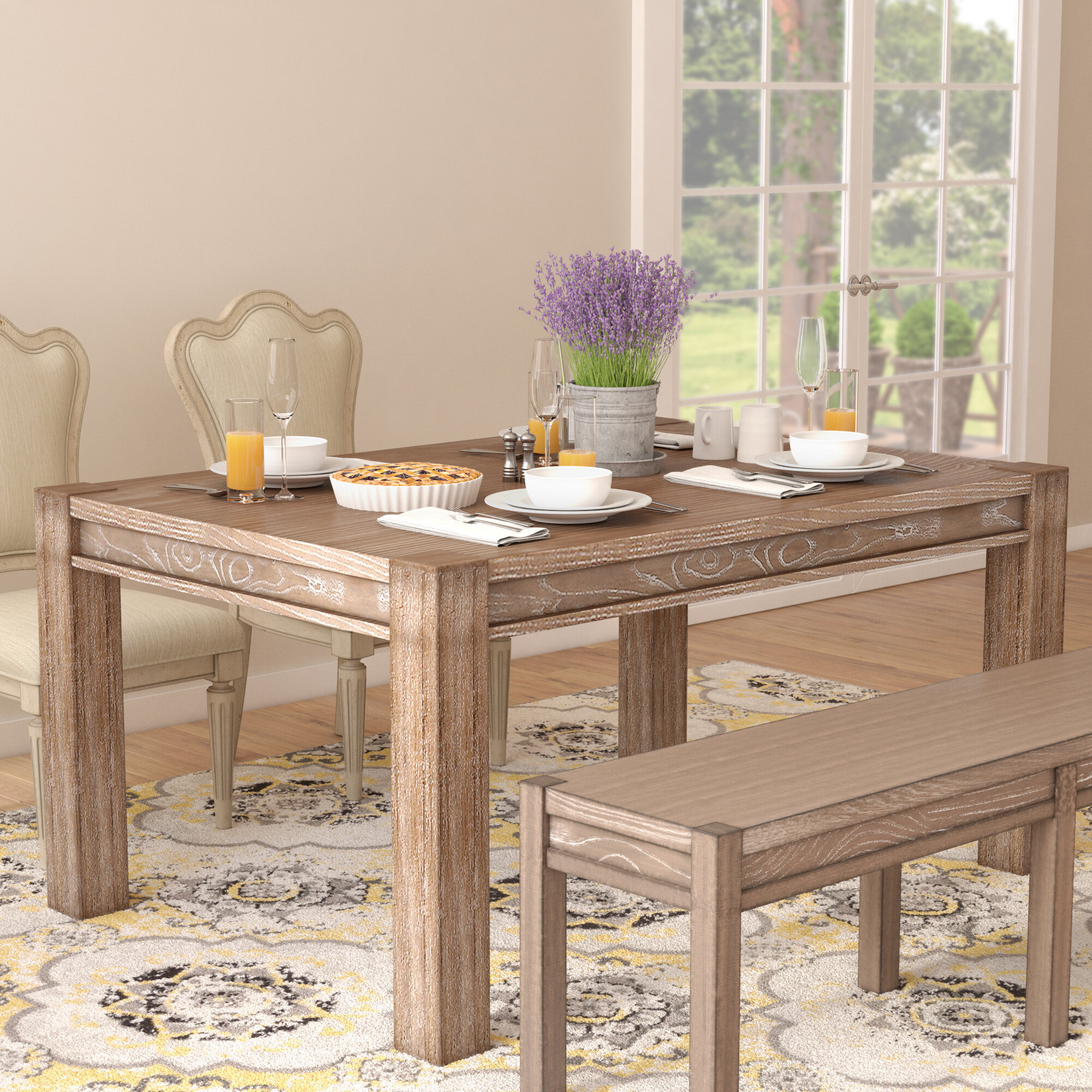 French Country Dining Table - VisualHunt