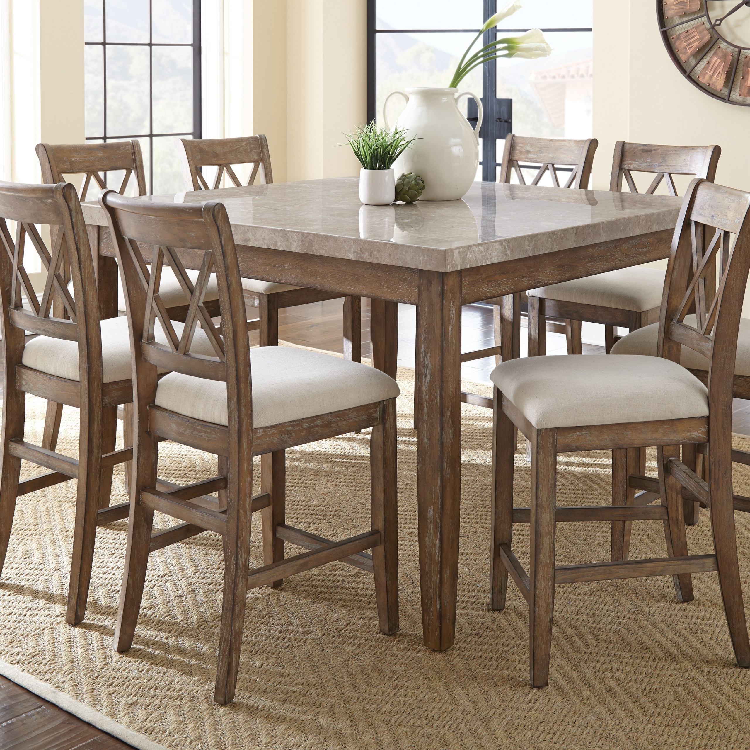 high top dining table for 6