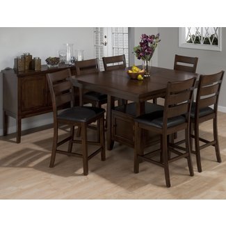 Square Dining Table For 6 Visualhunt, Tall Dining Room Table Sets