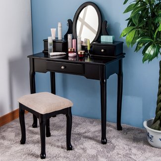 Vanity Set with Mirror